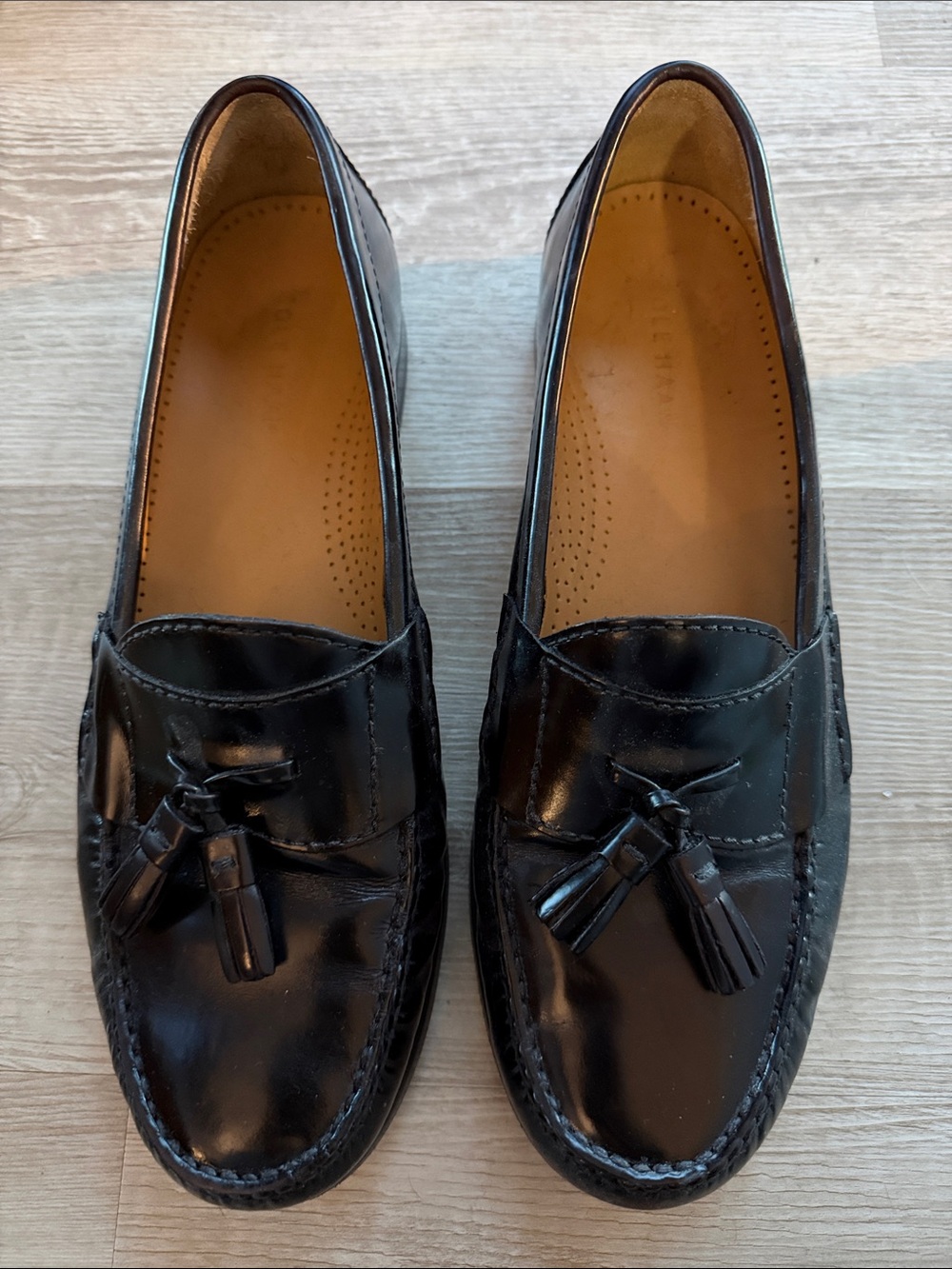 Cole Haan Oxblood Leather Loafers